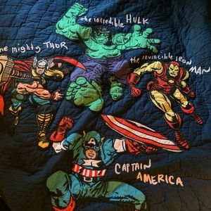 Pottery Barn Kids Superhero Bedding